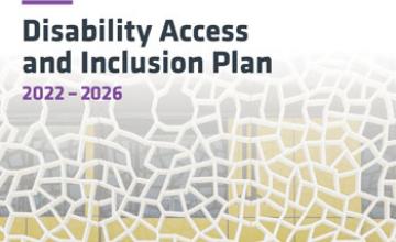 Disability Access and Inclusion Plan cover page image